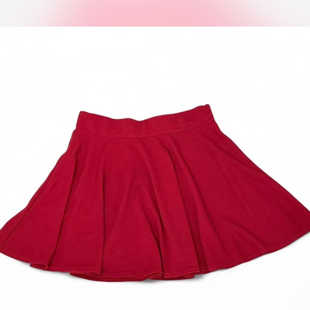 Elegant Red Women's Skirt